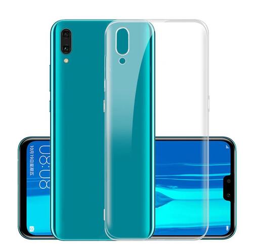 Huawei Y6 2019 Ultra İnce 0.2 mm ve Esnek Şeffaf Silikon Kılıf