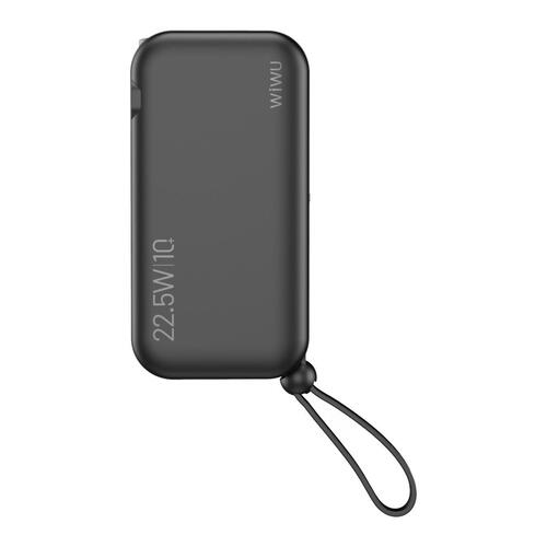 Wiwu JC-23 Micro Type-C ve Lightning Kablolu Şarj Göstergeli PD Powerbank 22.5W 10000mAh