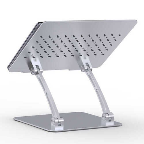 Wiwu S700 Laptop Standı Eğim ve Yükseklik Ayarlı Katlanabilir Alüminyum Alaşım MacBook Stand