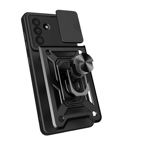 Galaxy A36 Kılıf Magnetik Standlı Kamera Korumalı Sürgülü Vega Kapak