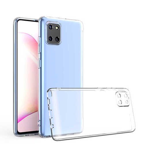 Galaxy A81 (Note 10 Lite) Kılıf Kamera Korumalı Süper Silikon Kapak