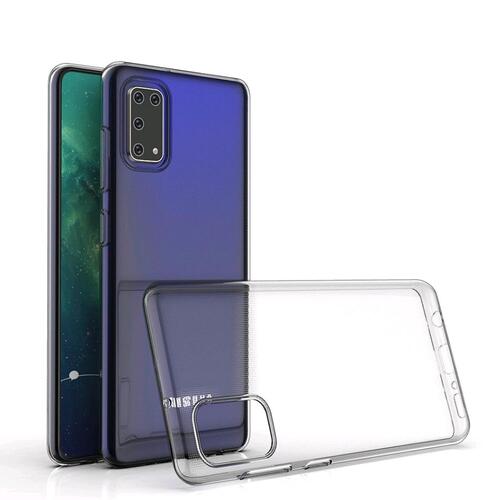 Galaxy M31 Kamera Korumalı İnce Esnek Sararmaz Şeffaf Kılıf