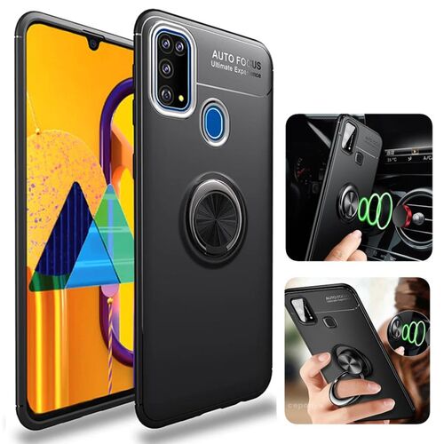 Samsung Galaxy M31 Stantlı Manyetik Kamera Korumalı Kalite Kılıf