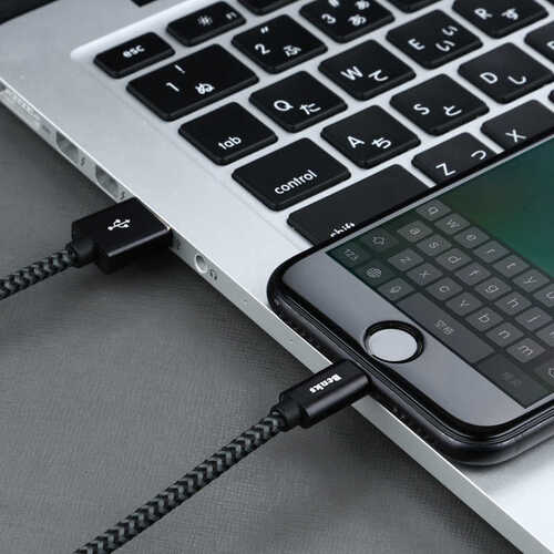 Benks M07 Apple Mfi Sertifikalı Örgülü Tasarım Lightning Kablo