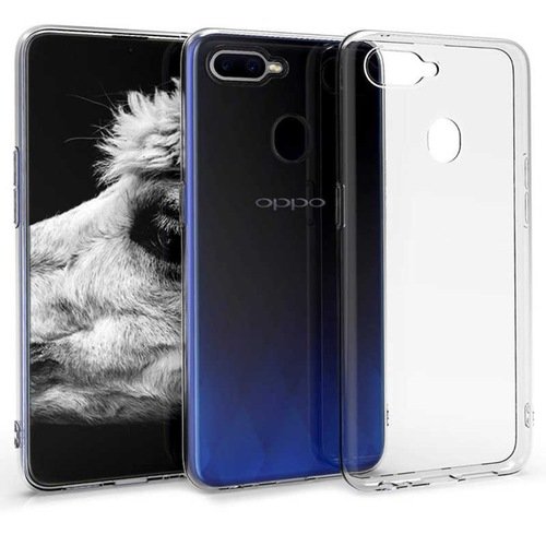 Oppo A5S İnce Esnek Şeffaf Kaliteli Süper Silikon Kılıf