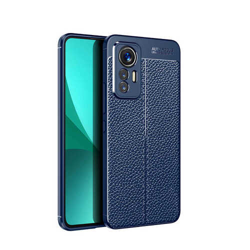 Xiaomi Mi 12 Lite Kılıf Deri Desenli Kamera Korumalı Silikon