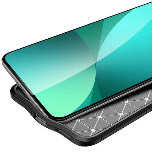 Xiaomi Mi 12 Lite Kılıf Deri Desenli Kamera Korumalı Silikon