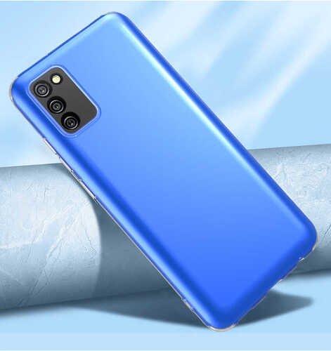 Galaxy A02S Kılıf Kamera Korumalı Süper Silikon Kapak