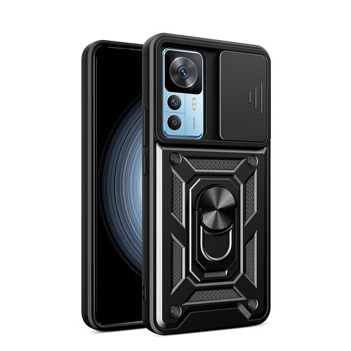 Mi 12T Kılıf Magnetik Standlı Kamera Korumalı Sürgülü Vega Kapak