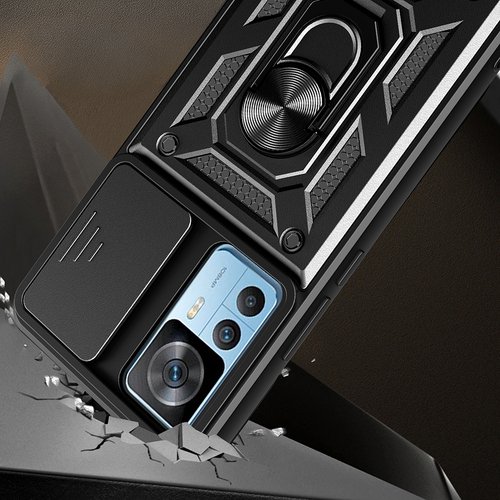 Mi 12T Kılıf Magnetik Standlı Kamera Korumalı Sürgülü Vega Kapak