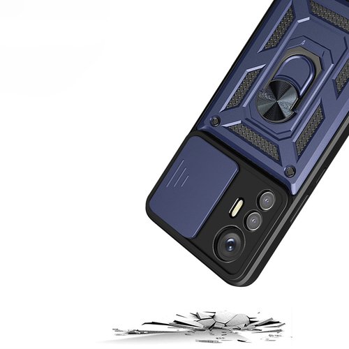 Mi 12 Lite Kılıf Magnetik Standlı Kamera Korumalı Sürgülü Vega Kapak