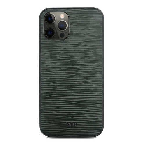 Apple iPhone 12 Pro Max Kılıf Kajsa Wave Pattern Kapak