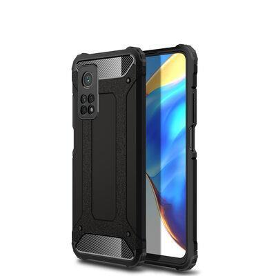 Xiaomi Mi 10T 5G Kamera Korumalı Armor Hybrid Zırh Kılıf