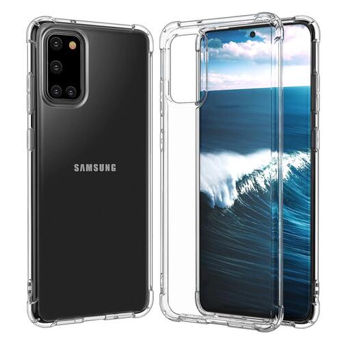 Galaxy A31 Köşeleri Airbagli Antişok Ultra Koruma Şeffaf Kılıf