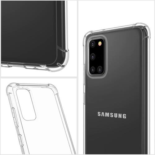 Galaxy A31 Köşeleri Airbagli Antişok Ultra Koruma Şeffaf Kılıf