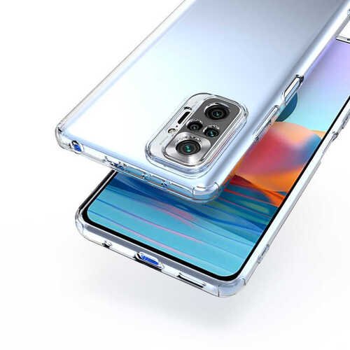 Xiaomi Redmi Note 10 Pro Kılıf Kamera Korumalı Süper Silikon Kapak