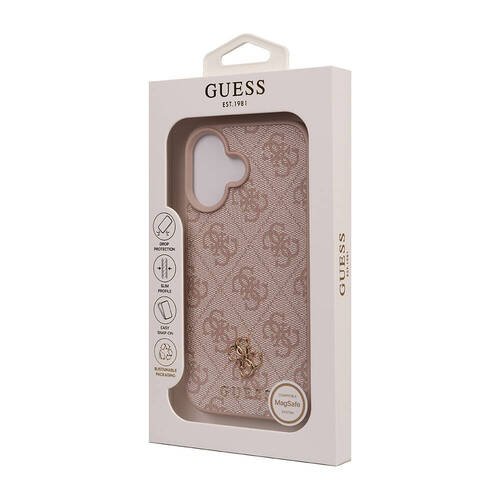 Apple iPhone 16 Kılıf Guess Orjinal Lisanslı Small 4G Classic Kapak