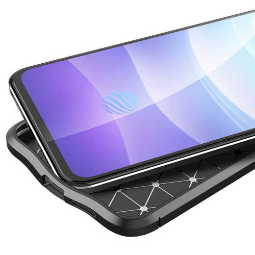 Vivo V21 Kılıf Deri Desenli Kamera Korumalı Silikon