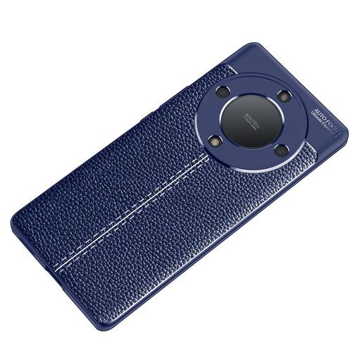 Huawei Honor X 9A Kılıf Deri Desenli Kamera Korumalı Silikon