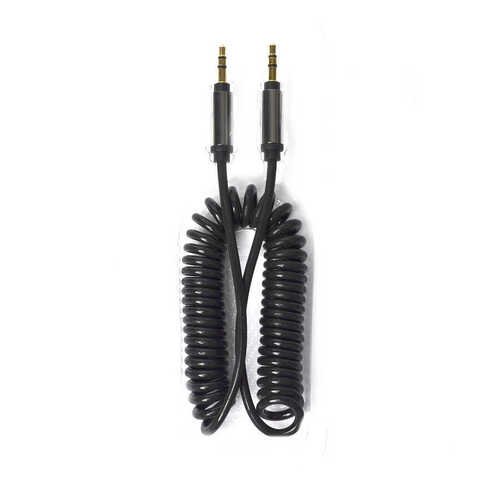 Go Des GAC-201 3.5 mm Spiral Aux Kablo Audio Stereo 2 metre Ses Kablosu