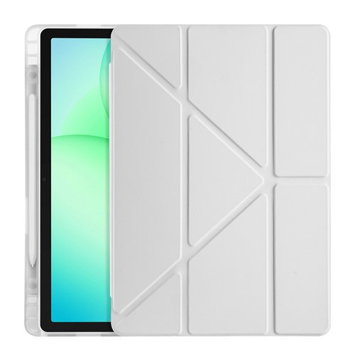 Galaxy Tab A11 Plus Tablet Kılıf Kalem Bölmeli Standlı Lüx Smart Cover