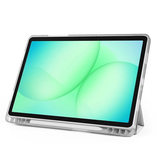 Galaxy Tab A11 Plus Tablet Kılıf Kalem Bölmeli Standlı Lüx Smart Cover