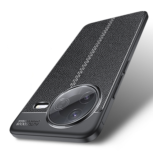 Xiaomi Poco F7 Pro Kılıf Deri Desenli Kamera Korumalı Silikon