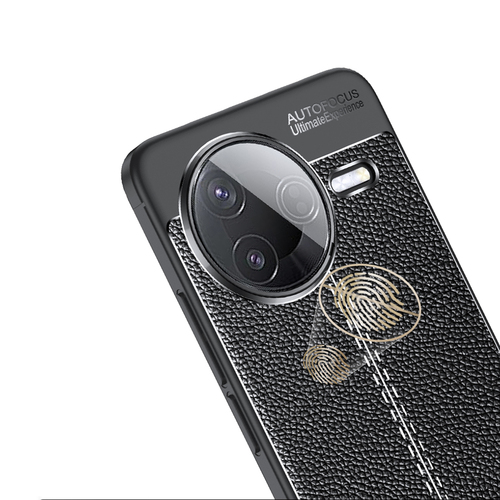 Xiaomi Poco F7 Pro Kılıf Deri Desenli Kamera Korumalı Silikon