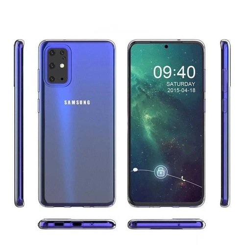 Galaxy S10 Lite Kılıf İnce ve Esnek Şeffaf Süper Silikon