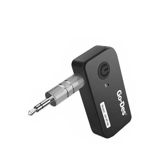 Go Des GD-BT106 Wireless Aux Dongle Mikrofonlu Tak & Çalıştır 3.5 mm Kablosuz Ses Alıcısı