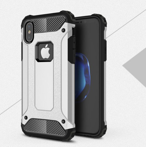 iPhone X Silikon Armor Hybrid Zırh Kılıf