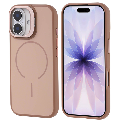 iPhone 17 Kılıf Magsafesafe Şarj Özellikli Kamera Standlı Premium Kapak