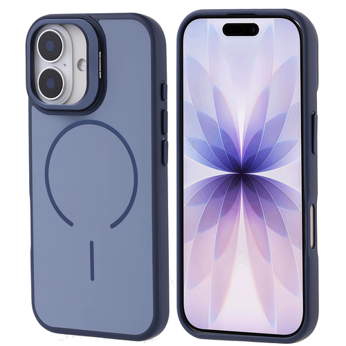 iPhone 17 Kılıf Magsafesafe Şarj Özellikli Kamera Standlı Premium Kapak