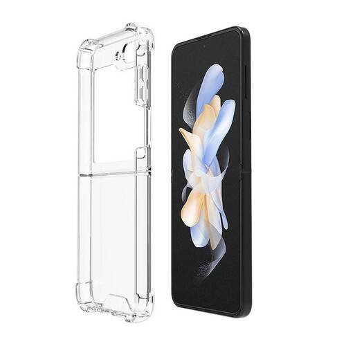 Galaxy Z Flip 5 Kılıf Köşeleri Airbagli Anti Shock Silikon