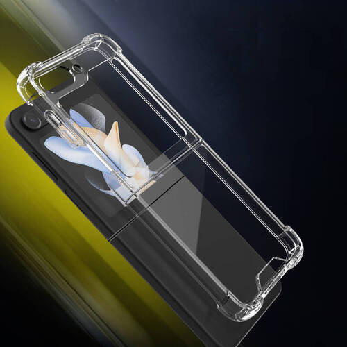Galaxy Z Flip 5 Kılıf Köşeleri Airbagli Anti Shock Silikon