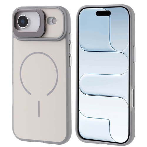 iPhone 17 Air Kılıf Magsafesafe Şarj Özellikli Kamera Standlı Premium Kapak