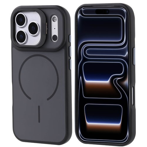 iPhone 17 Pro Kılıf Magsafesafe Şarj Özellikli Kamera Standlı Premium Kapak