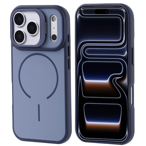 iPhone 17 Pro Kılıf Magsafesafe Şarj Özellikli Kamera Standlı Premium Kapak