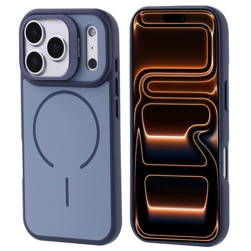 iPhone 17 Pro Max Kılıf Magsafesafe Şarj Özellikli Kamera Standlı Premium Kapak