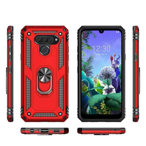 LG Q60 Vega Armor Silikon Zırh Kılıf