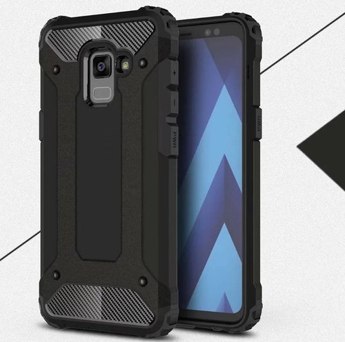 Samsung Galaxy A7 2018 Armor Hibrit Kaliteli Zırh Kılıf