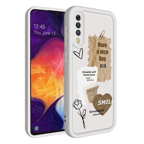 Galaxy A50 / A30S Kılıf Kamera Korumalı Baskılı Arka Yüzey Klas Kapak