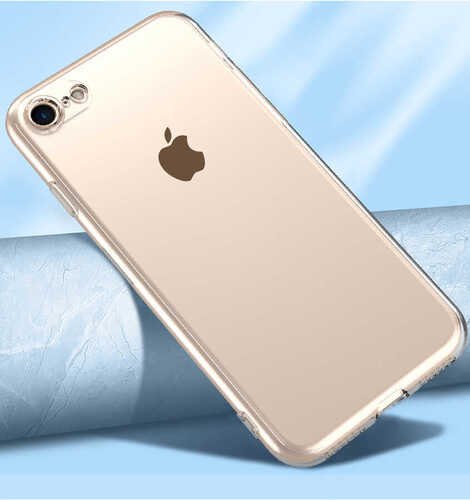 Apple iPhone SE 2020 Kılıf Kamera Korumalı Süper Silikon Kapak