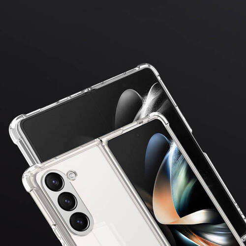 Galaxy Z Fold 5 Kılıf Köşeleri Airbagli Anti Shock Silikon