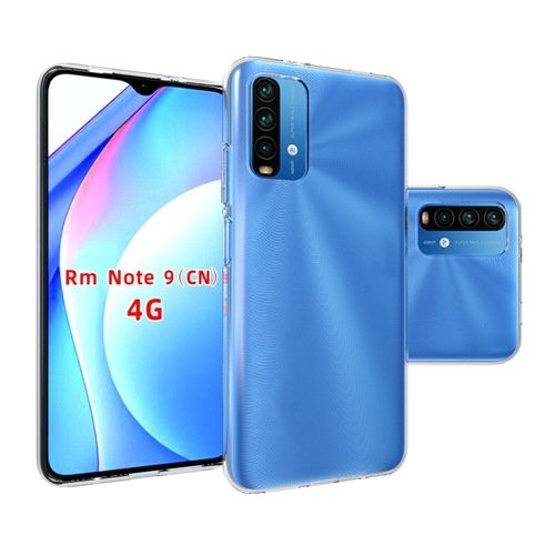 Xiaomi Redmi 9T Kılıf İnce ve Esnek Şeffaf Süper Silikon