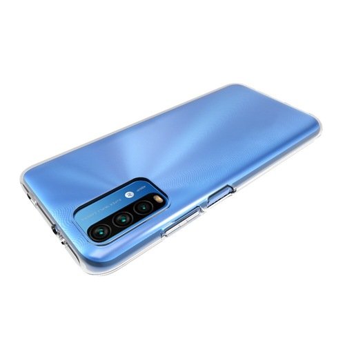 Xiaomi Redmi 9T Kılıf İnce ve Esnek Şeffaf Süper Silikon