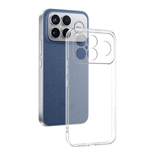 Xiaomi Poco F8 Ultra Kılıf İnce ve Esnek Şeffaf Süper Silikon