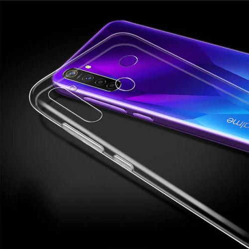 Realme 5 Pro İnce Esnek Şeffaf Sararmaz Süper Silikon Kılıf