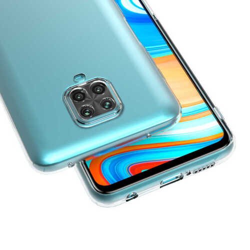 Xiaomi Redmi Note 9S Kılıf Kamera Korumalı Süper Silikon Kapak