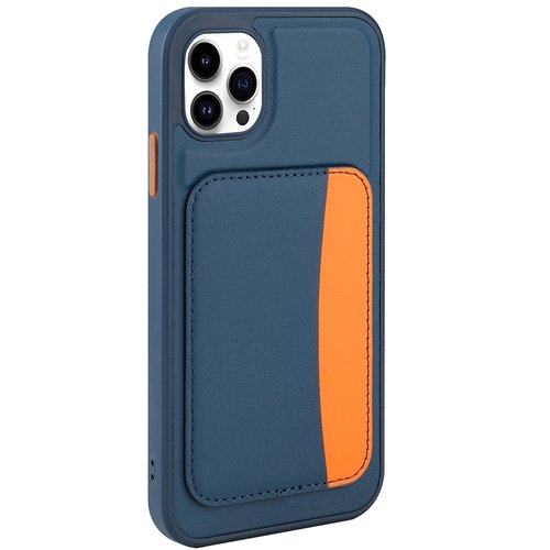 iPhone 11 Kılıf Kartlıklı X-Kart Deri Görünümlü High Quality Silikon Kapak